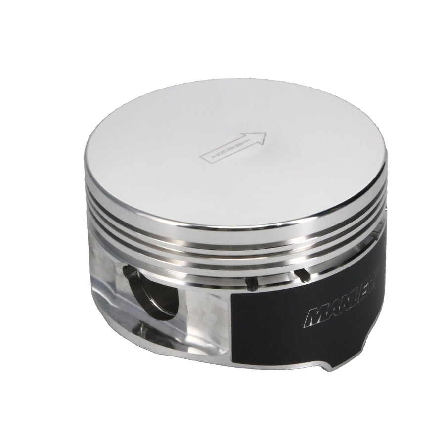 Platinum Series Manley 594000C-8 Flat Top Piston Set with Rings