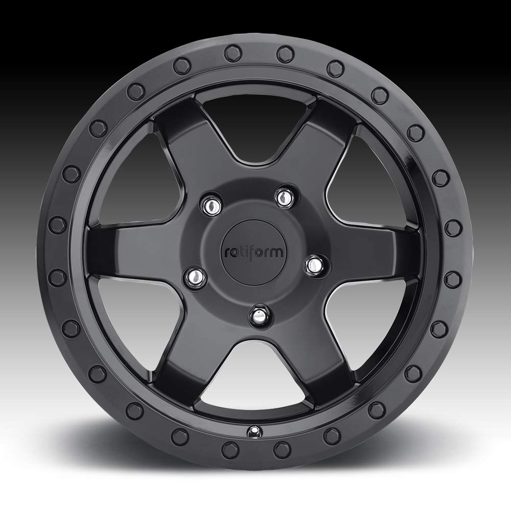 20x9 Rotiform R151 SIX-OR Matte Black Wheel 5x130 (20mm)
