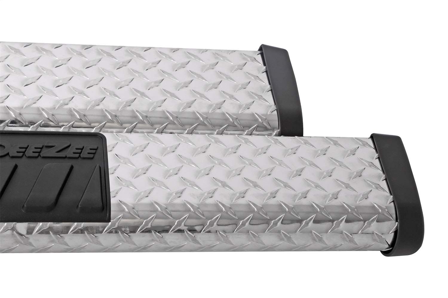 Dee Zee 6" Oval Black-Tread Side Steps DZ16401