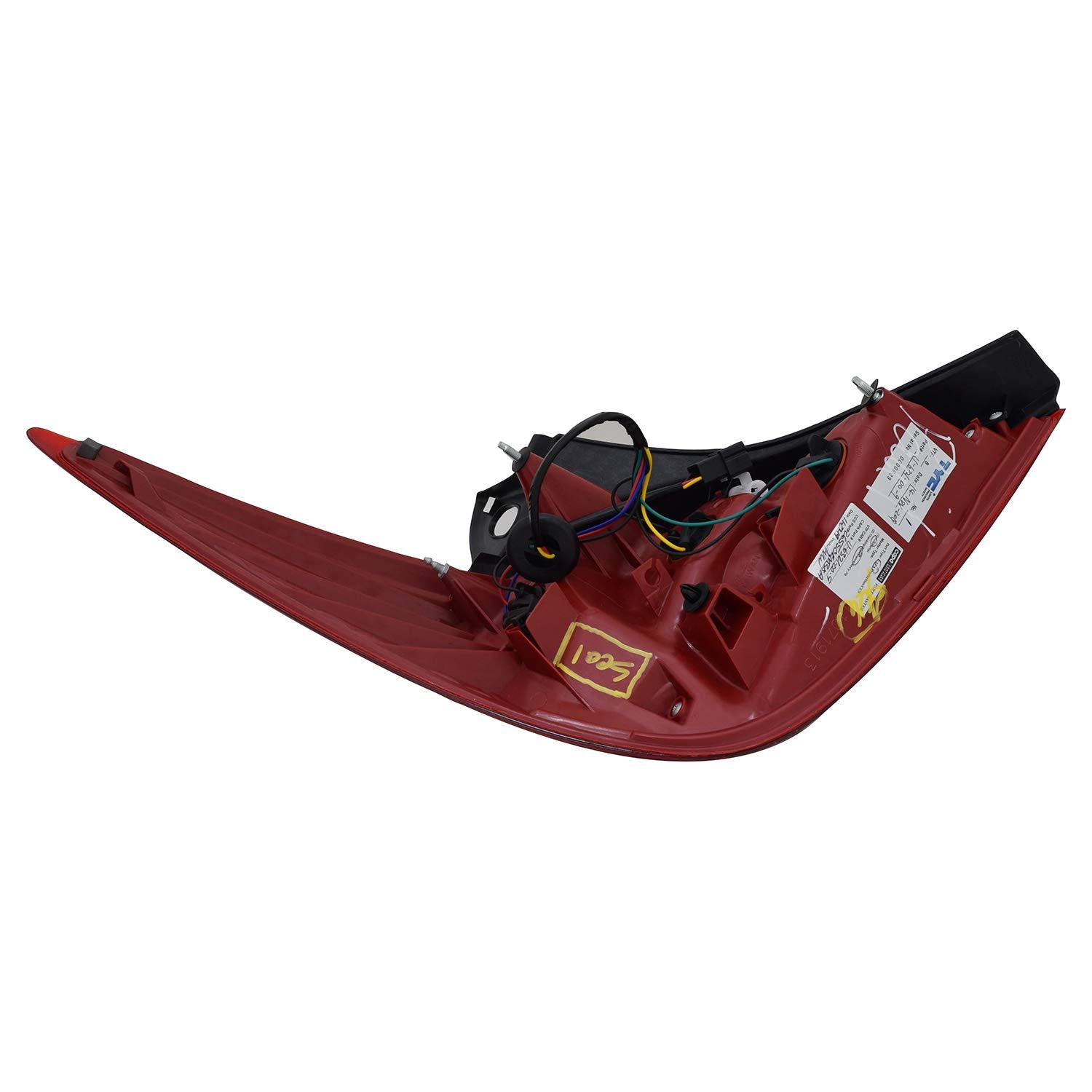Right TYC Tail Light Assembly Compatible with 2007-2012 Nissan Versa
