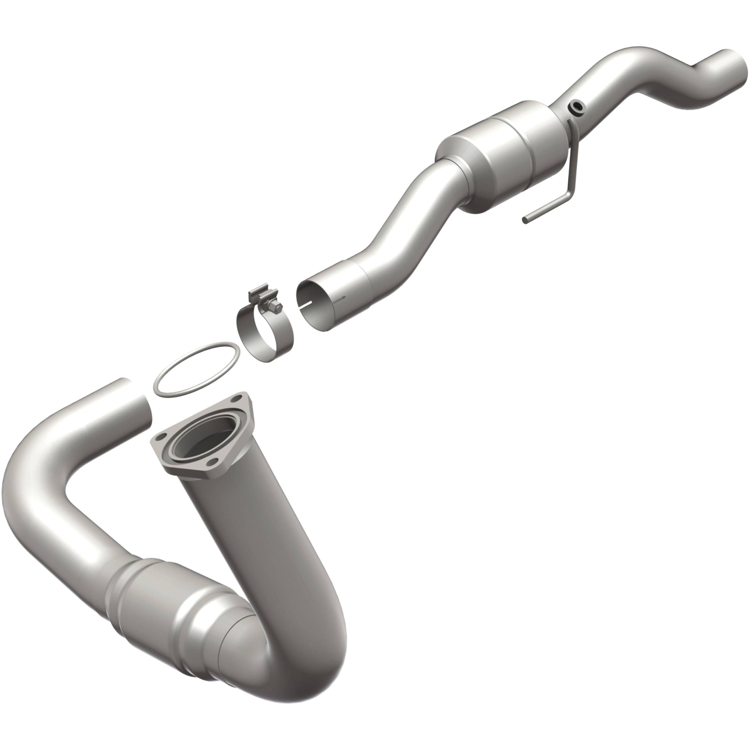 Large MagnaFlow Stainless Steel Direct Fit Catalytic Converter 24457