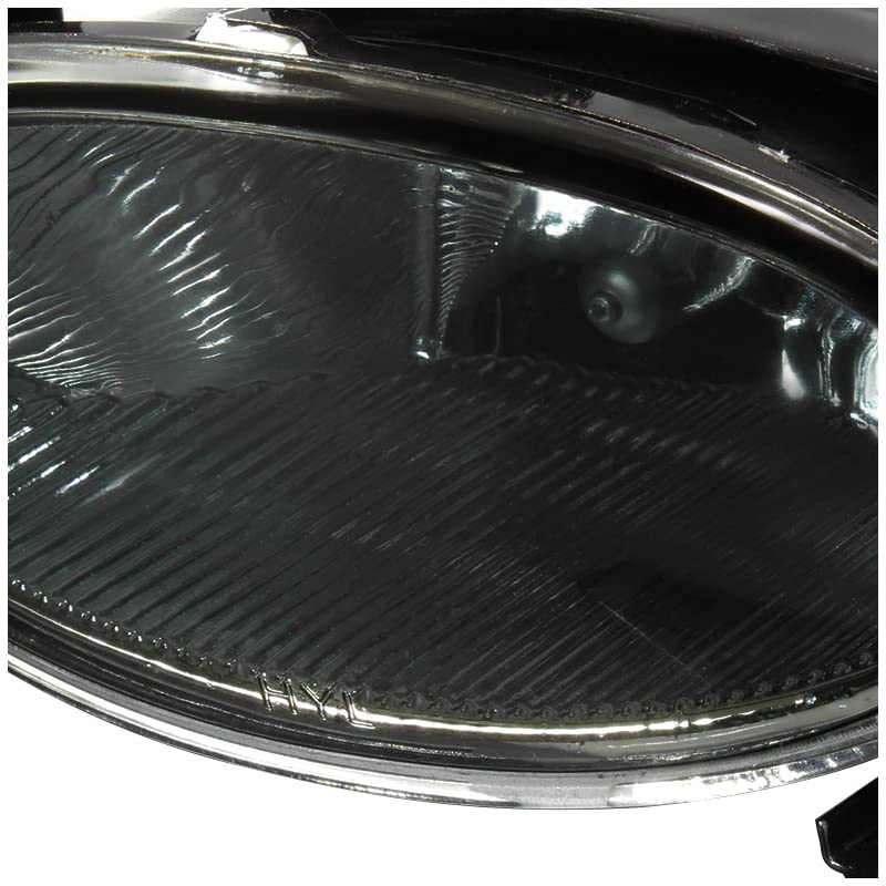 Fog Lights Spec-D Tuning Smoke Lens + H11 Bulbs + Switch Included Compatible with Honda Accord 2Dr Coupe 2008-2010 L+R Pair Assembly