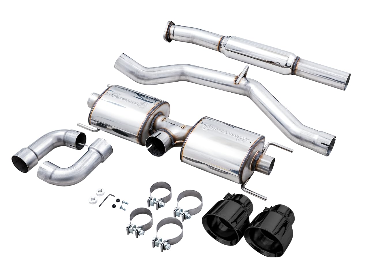 Toyota GR86/ Toyota 86 Subaru BRZ Touring Edition Cat-Back Exhaust- Diamond Black Tips