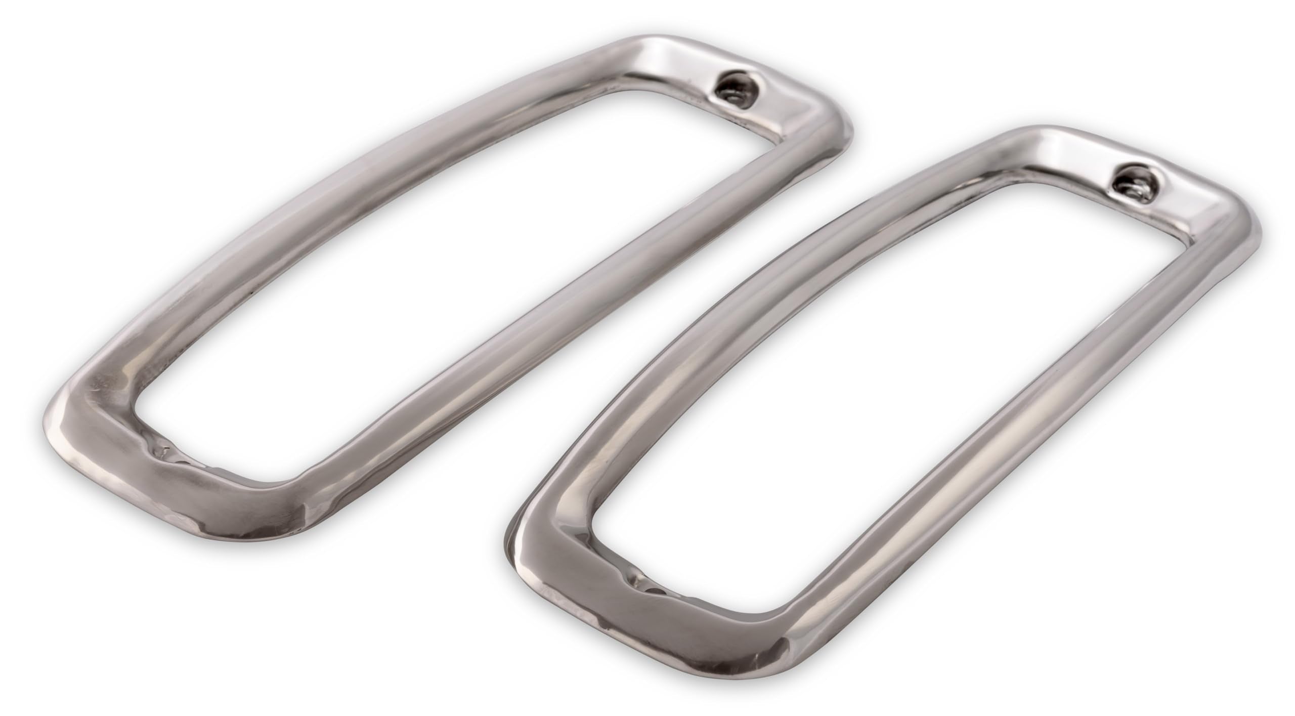 C7TZ-99279A6-7S Scott Drake Stainless Steel Taillight Bezels