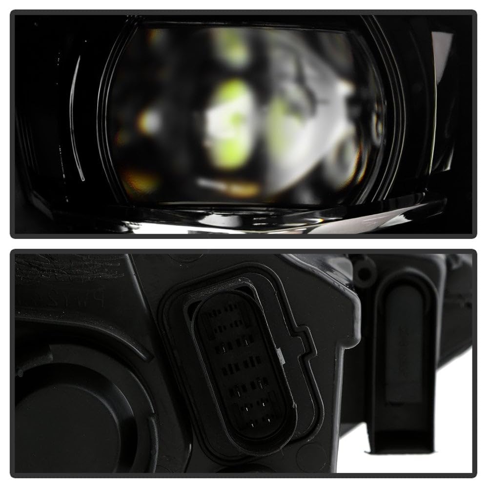 VW Jetta 19-22 SEL Model Spyder LED High Low Beam Projector Headlight - Signal-PWY24W(Included) - OE Left (VW2502175)