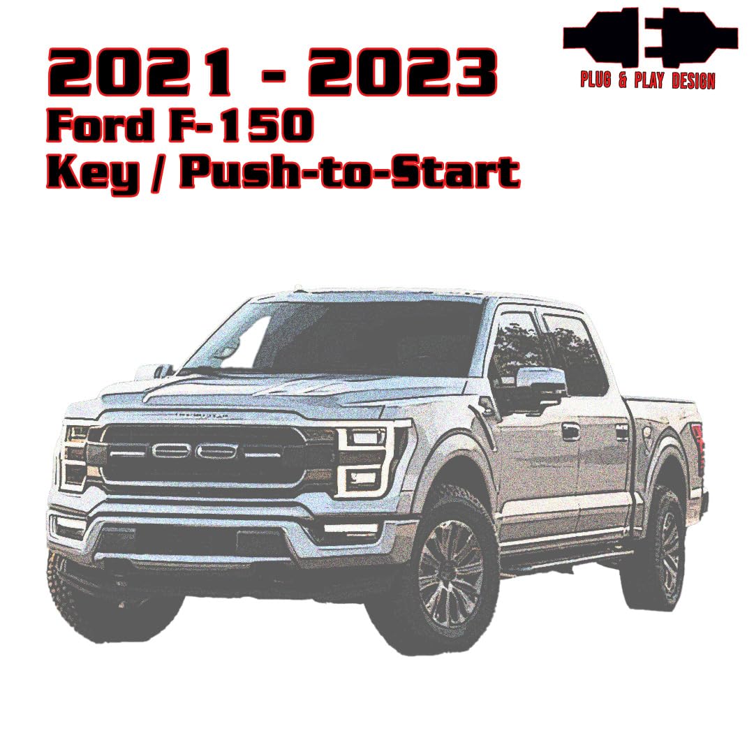 Kleinn Compatible Remote Start with Ford F-150 2021-2023 Standard Key/Push to Start