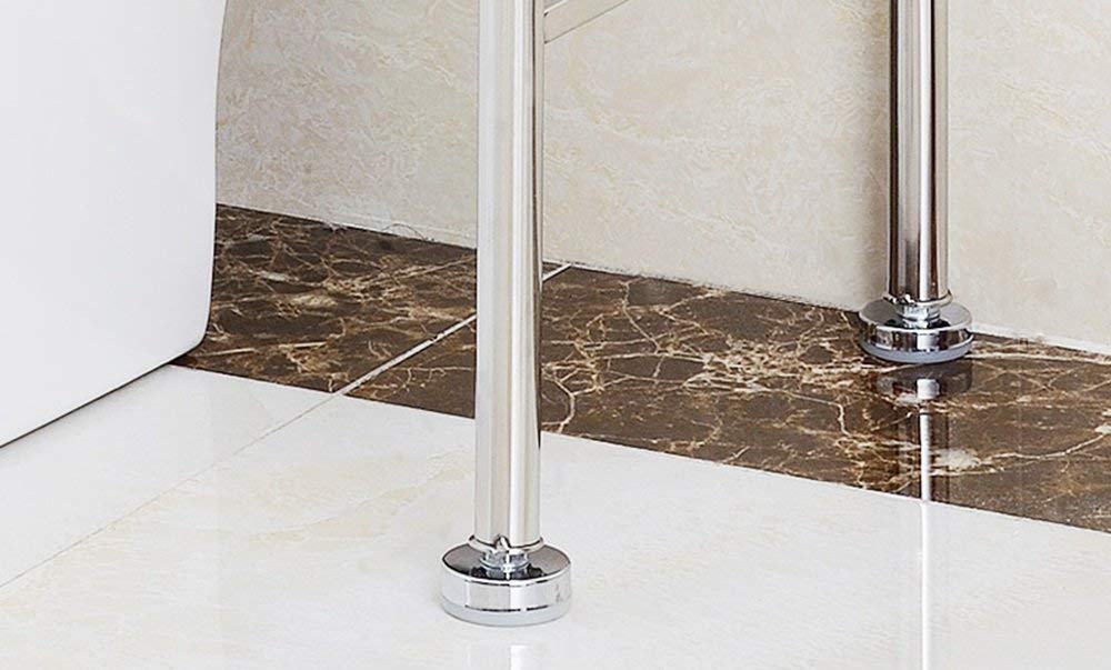 Bathroom toilet rack BTBT storage shelf toilet floor rack shelf (Size : 63 * 31 * 162.5cm)