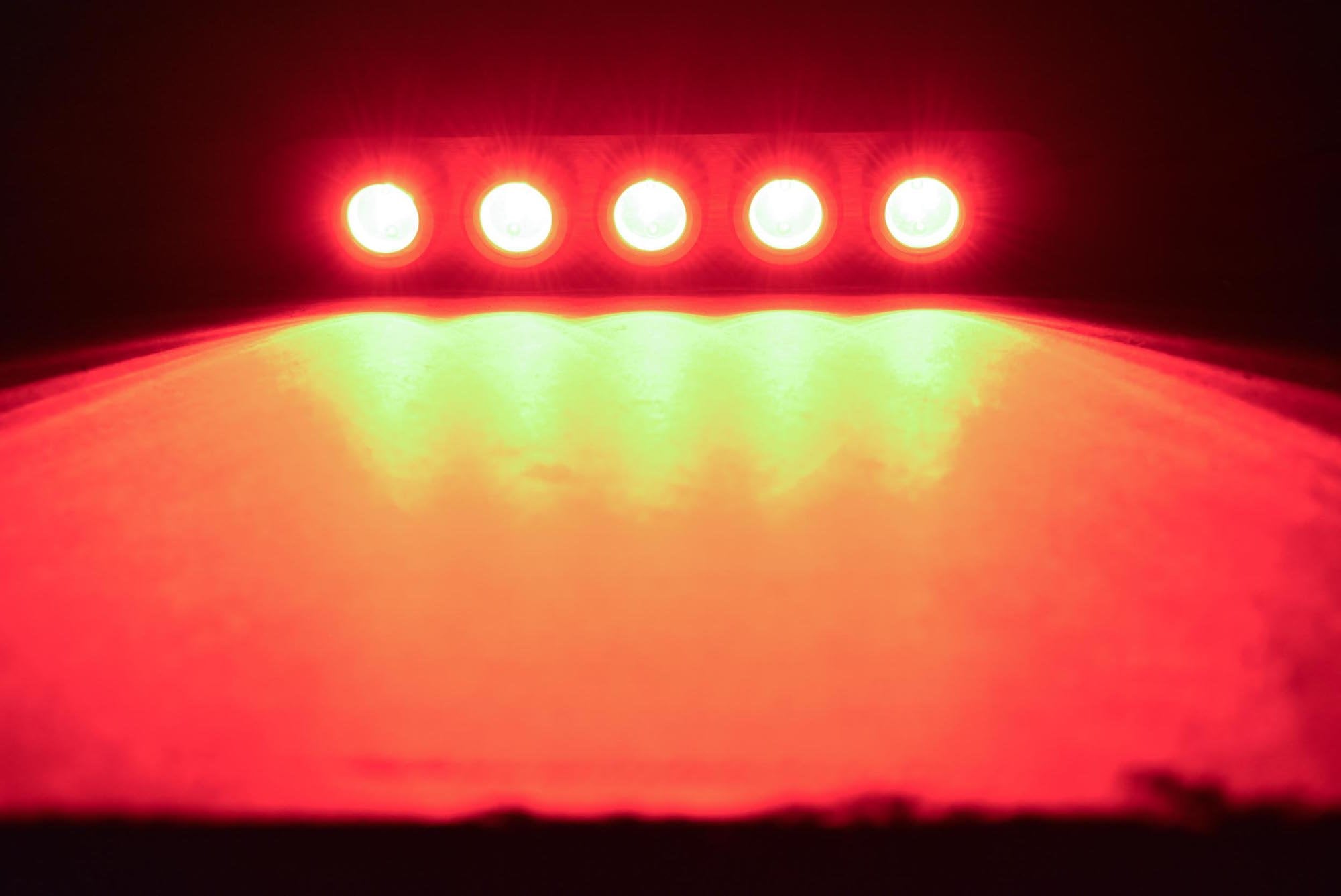 5Stop Morimoto LED-MC-5TOP Black Motorcycle Universal LED Brake Light, 1 Pack
