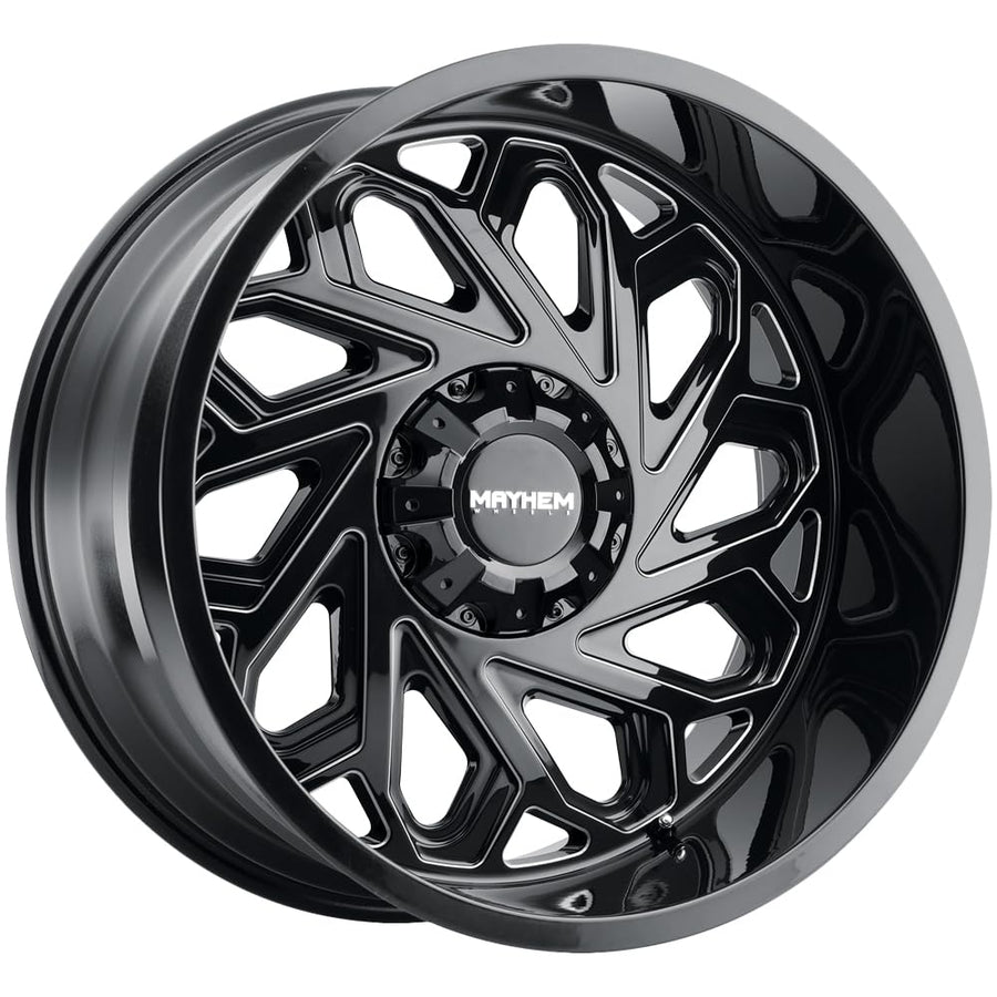 Essex 8112 Mayhem 8112 Gloss Black/Milled Spokes 20X9 5-127/5-139.7 18mm 87.1mm