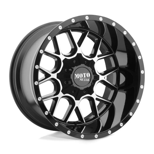 Moto Metal 20X9 MO986 G-BLK MACH 18MM 5X5.5/150 - MO98629086318