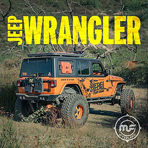 MagnaFlow Exhaust Performance System 19592: Cat-Back, Overland Series, For 2018-2025 Jeep Wrangler, Single Straight Driver Side Rear Exit Style