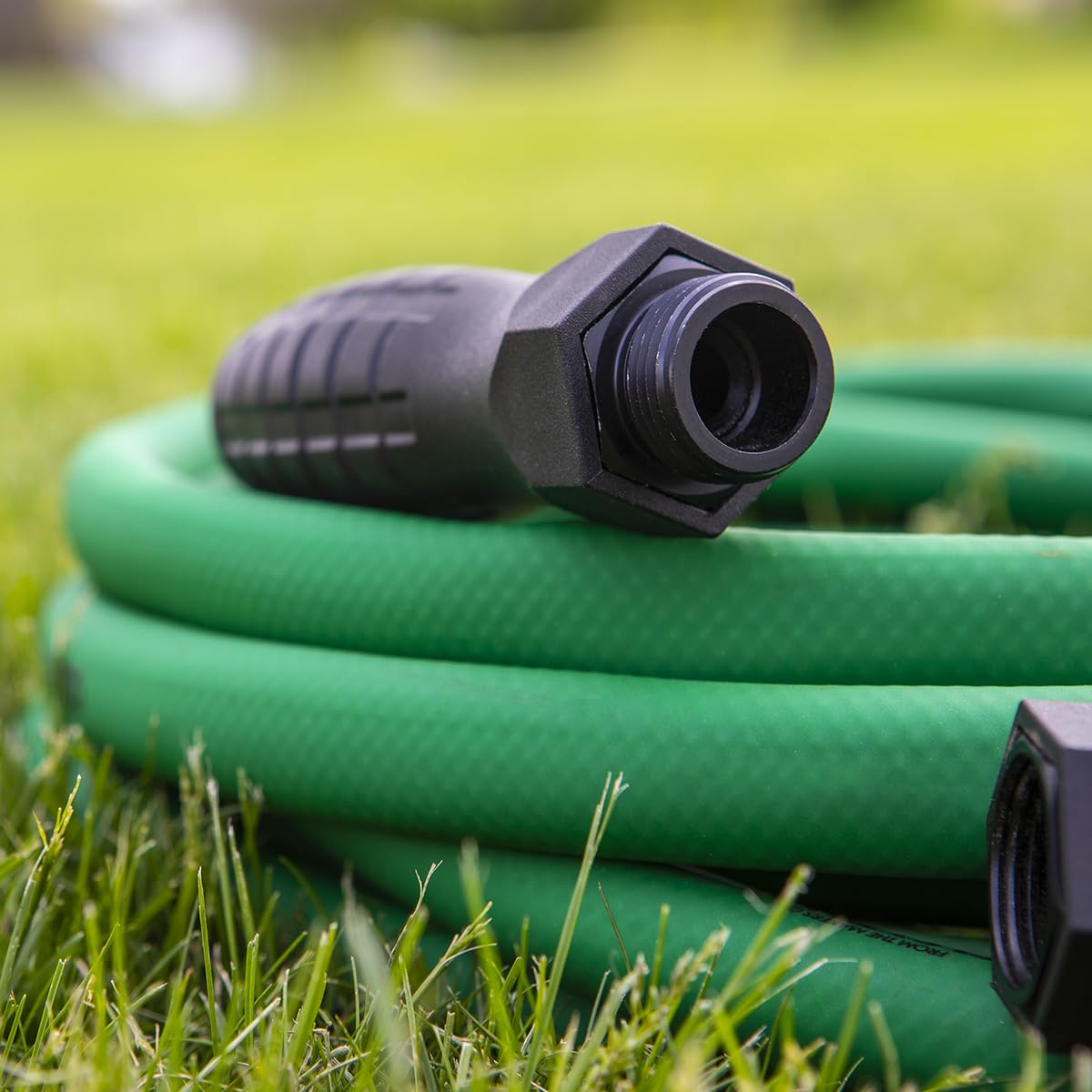 Flexzilla SwivelGrip Colors Garden Hose 5/8 in. x 100 ft., Lightweight All-Weather Water Hose, Durable and Flexible, Leak-Free Connections, Forest Green