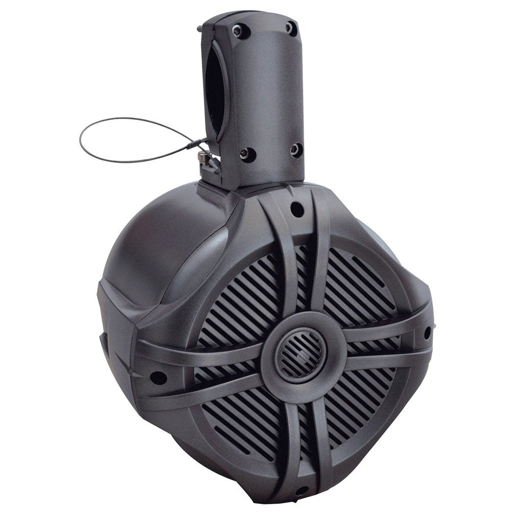Marine-Grade Power Acoustik MWT‐65T 6.5" 500-Watt Wake Tower Enclosure & Speaker System (Titanium)