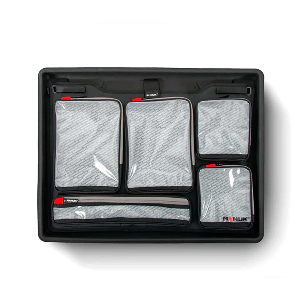 Waterproof Nanuk 945 Hard Case with Lid Organizer and Padded Divider - Black