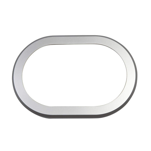 Transmission Shifter Trim Rugged Ridge for Jeep Wrangler JK | Thermoplastic Olefin (TPO), Brushed Silver | 11151.01 | Fits 2007-2010 Jeep Wrangler JK
