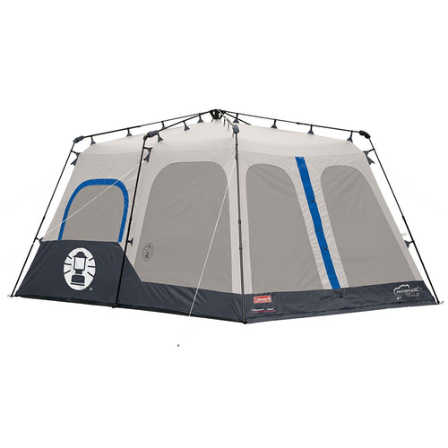 For Coleman 8 Person Instant Tent One Touch Easy Assembly 1 Minutes 2 Minutes Add A Split Blue [parallel import goods]