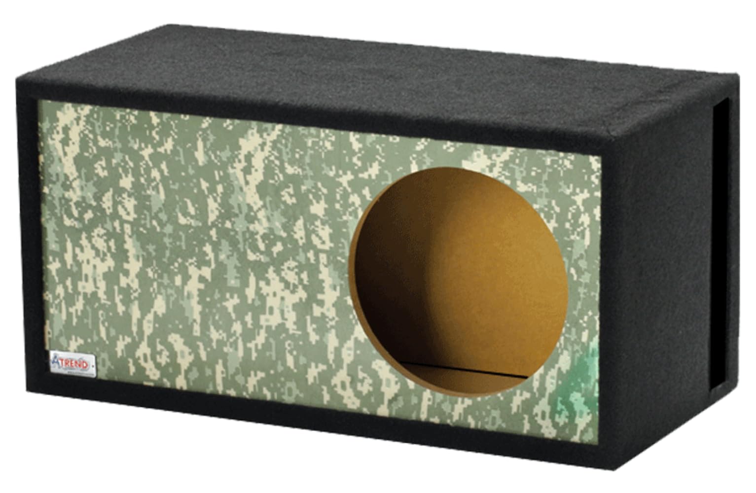 Atrend Single Vented GFX Series SPL 12" Subwoofer Enclosure (Desert Digi Camo)