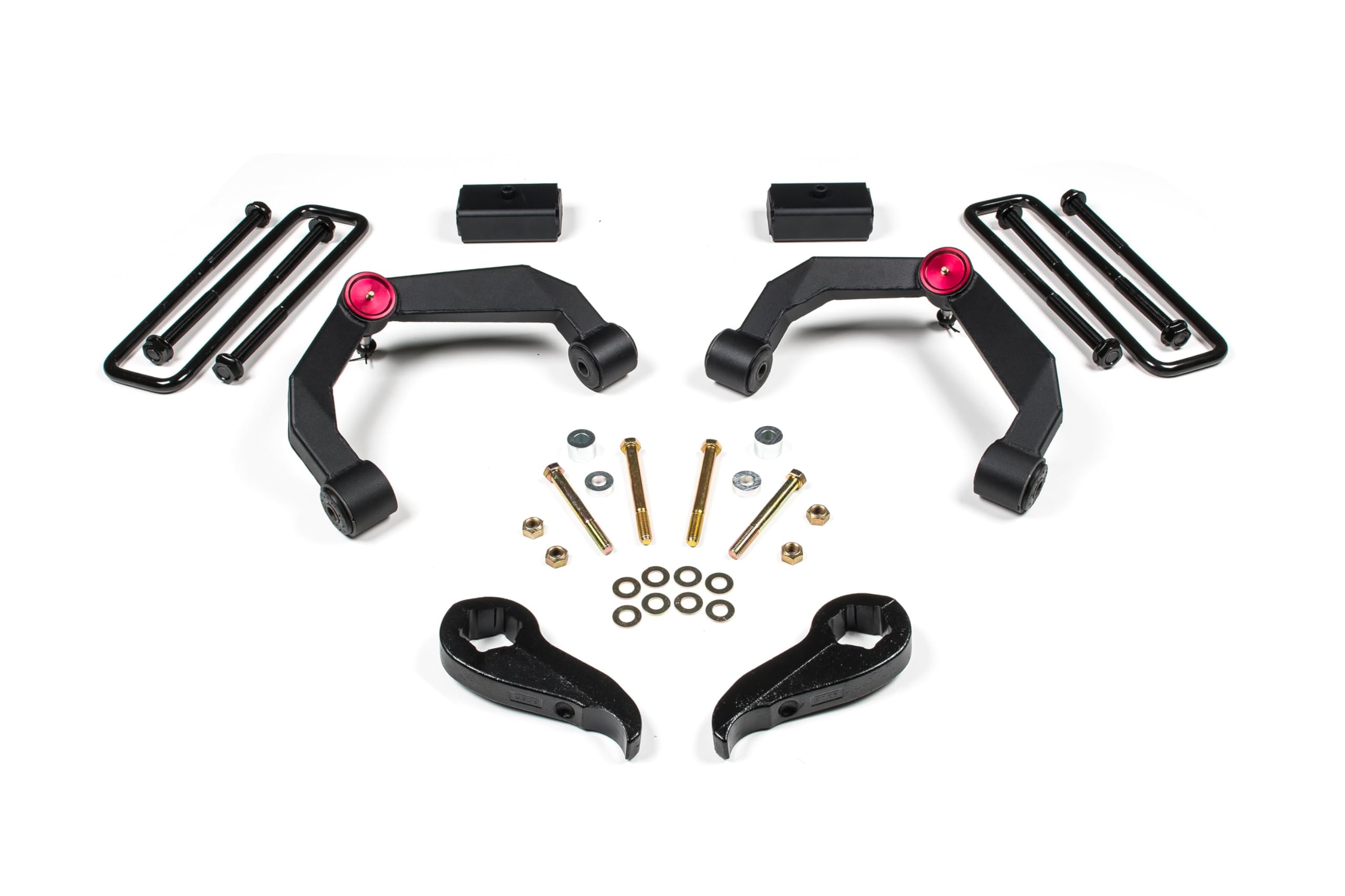 Zone Offroad ZONC38 | 4WD 2011-2019 Chevy Silverado, GMC Sierra 2500/3500 HD | 3 inch Full Suspension Adventure Series Lift Kit (Front & Rear) w/Factory Overload Springs | No Shocks