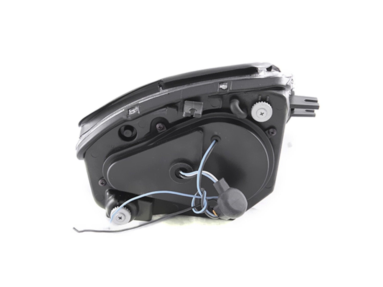 Black/Clear AnzoUSA Halogen Projector Headlight for Mitsubishi Eclipse