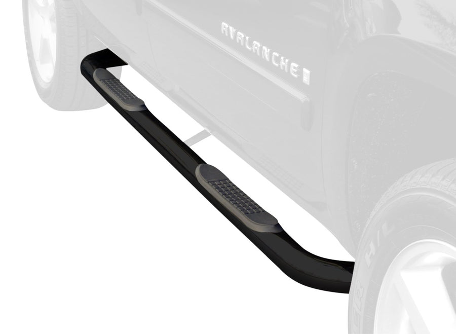 3 in. Round Side Bar Steelcraft 202910 Black Powdercoat 3 in. Round Side Bar