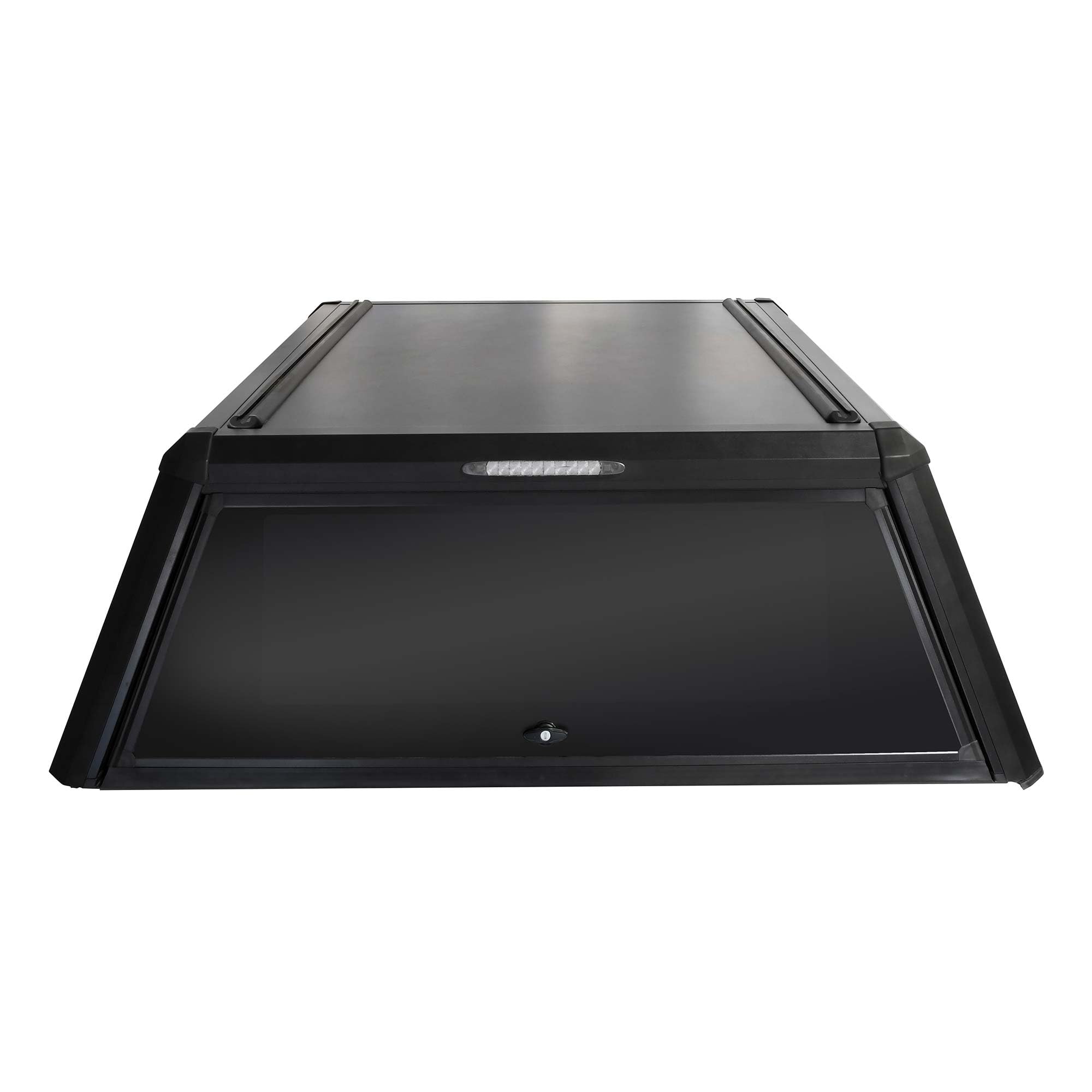 EXP Truck Cap Westin 16-14185 with Solid Front Glass fits 2016-2023 Tacoma 6' Bed Matte Black
