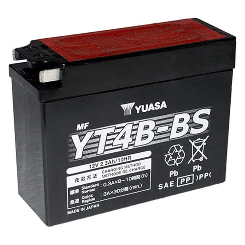 YT4B-BS Yuasa YUAM62T4B Battery, Multi-Colored