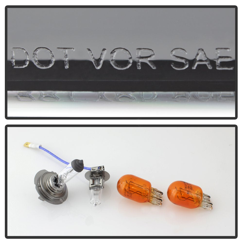 Projector Headlight Xtune PRO-JH-CS14-LBDRL-BK, 1 Pack