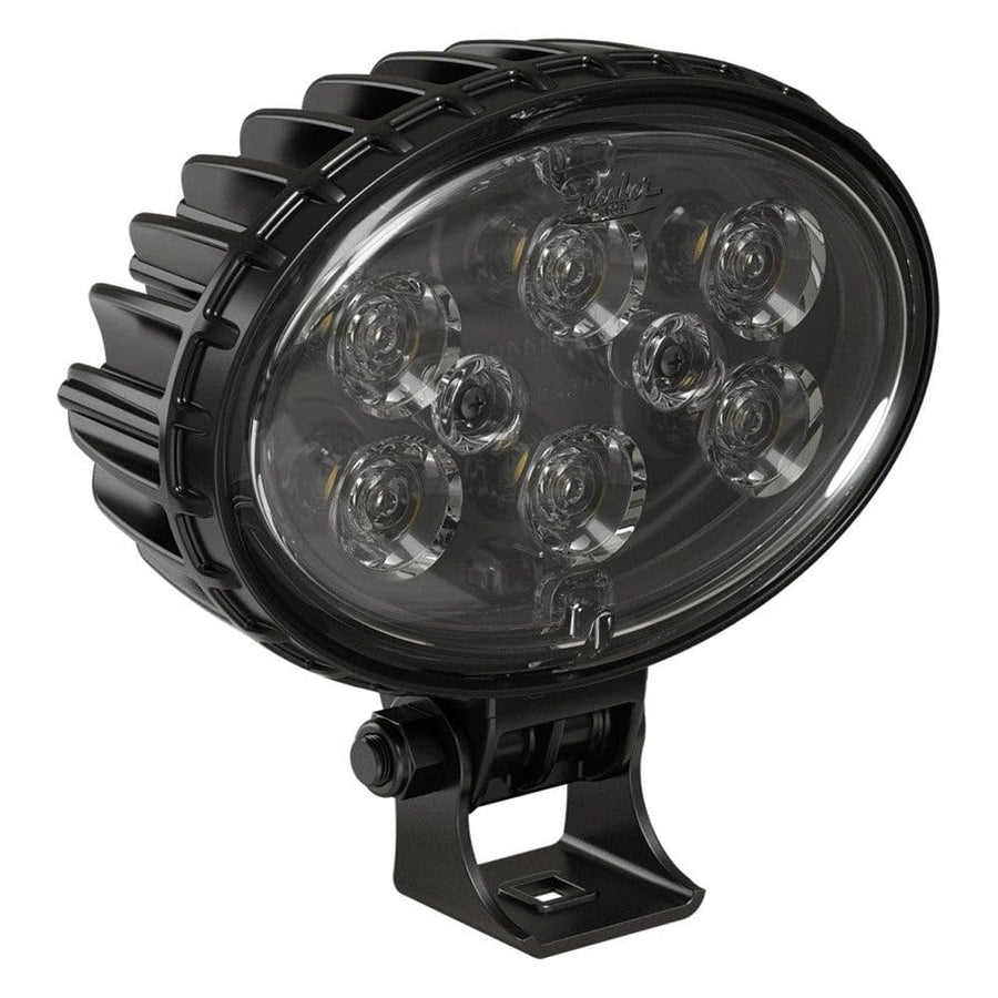 J.W. SPEAKER Model 735 12-24V LED 5" x 3" Work Light with Flood Beam Pattern 1706591-