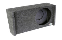 Bbox 10 Inch Single Sealed Subwoofer Enclosure - Accu-Tuned Sealed Subwoofer Boxes & Enclosures - Subwoofer Box Improves Sound, Audio Quality & Bass - Fits 2009-2018 Ford F150 Super Crew/Super Cab