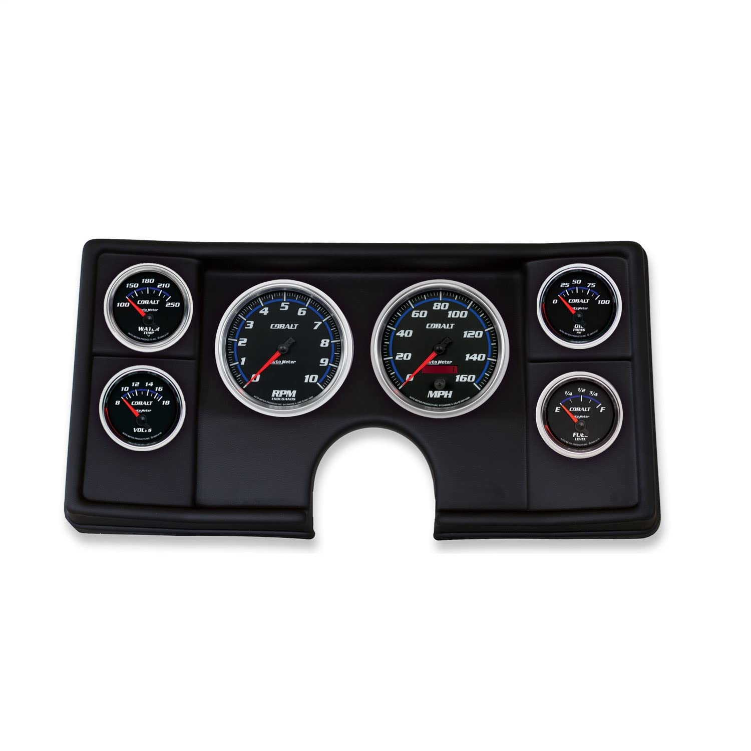 AutoMeter Dash Kit Direct Fit, Malibu/El Camino/Montecarlo 82-87, Cobalt (2143-05)