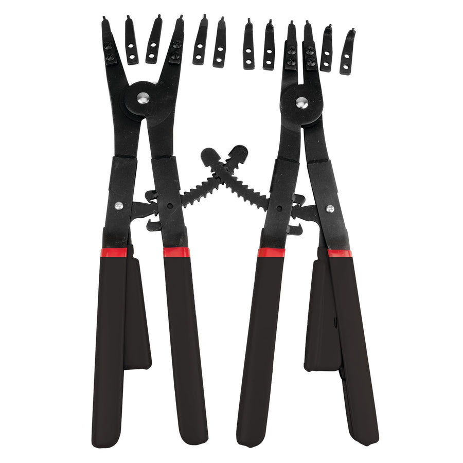 Heavy Duty Performance Tool W88015 Snap Ring Pliers Set for Cars and Trucks Maintenance and Repair