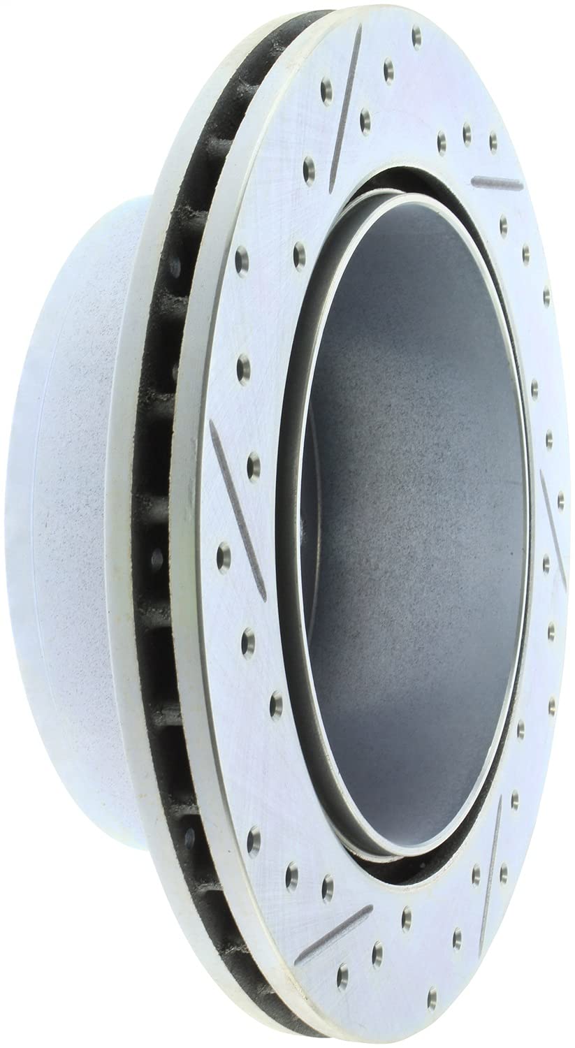 StopTech 227.66044L Rear Left Select Sport Drilled and Slotted Brake Rotor