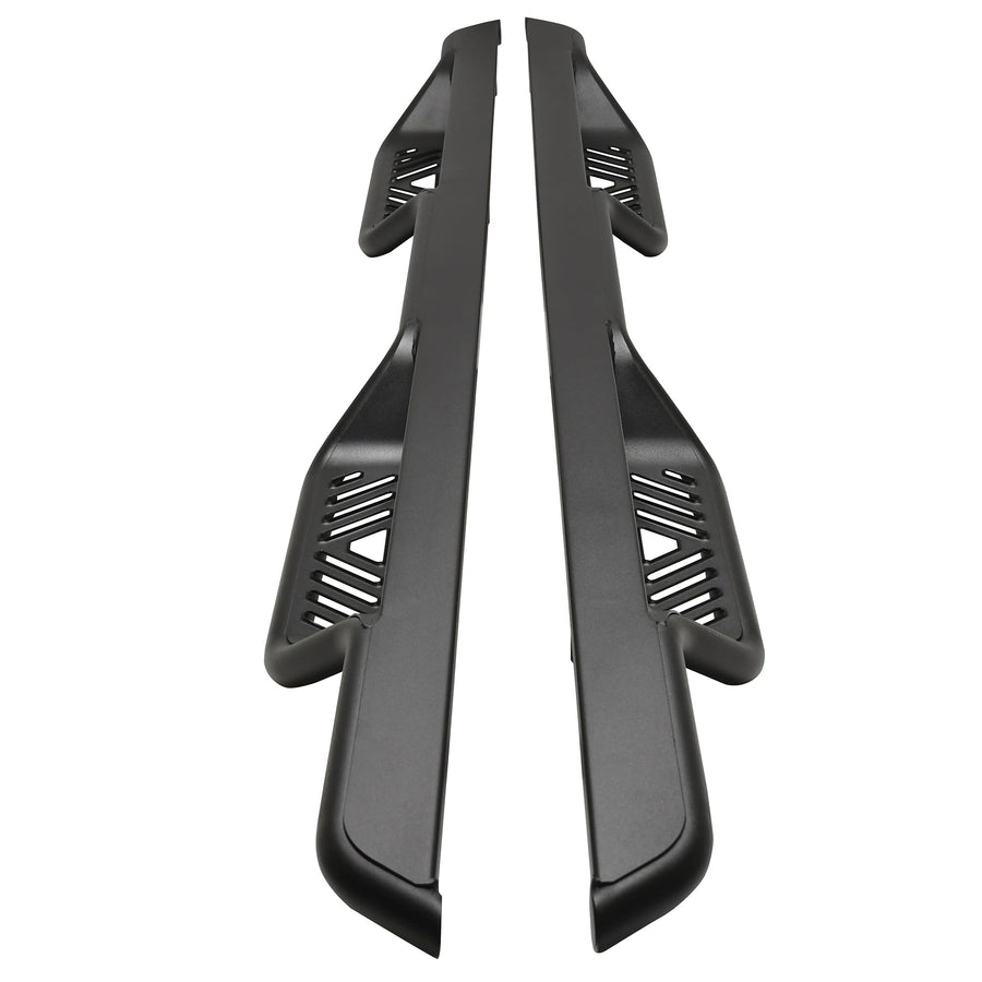 Westin Outlaw 20-13945 Drop Nerf Step Bars fits 2015-2025 F-150 2022-2025 F-150 Lightning SuperCrew 2017-2025 F-250 F-350 F-450 F-550 Crew Cab Textured Black Pair