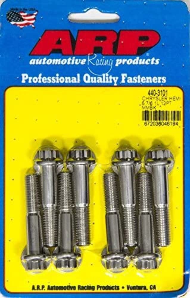 Motor Mount Bolt Kit ARP 440-3101 (12pt Mopar 5.7/6.1L Hemi)