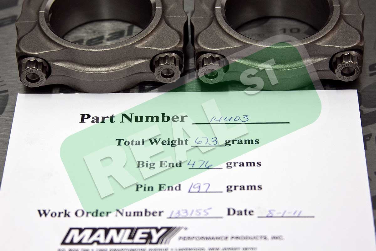 144034 Manley Pro Series "I" Beam Rod