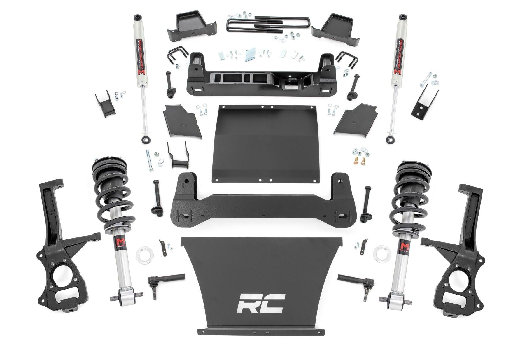 4" M1 Lift Kit Rough Country for 19-24 Chevy/GMC 1500 Trailboss/AT4-27540