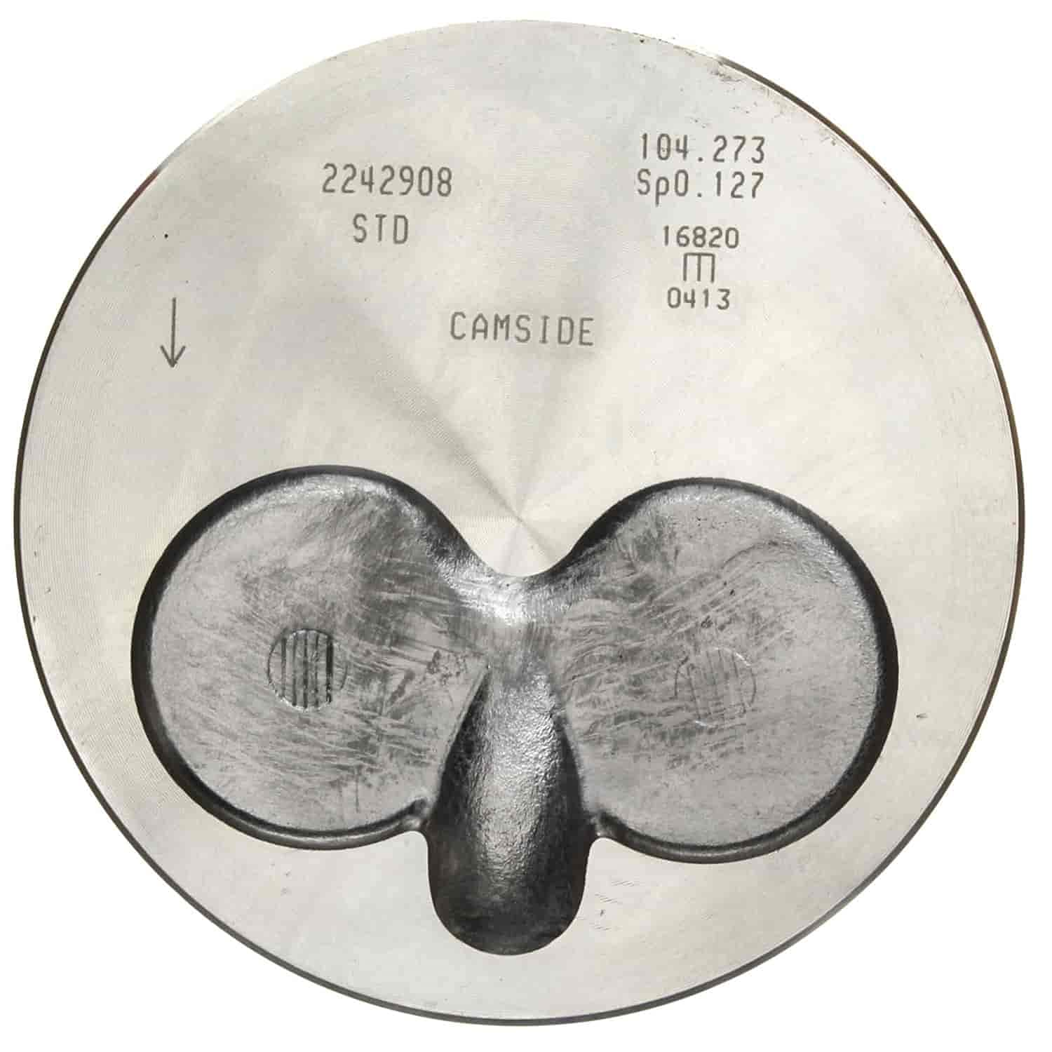 Mahle OE 2242908 Ford Trk 445 7.3L Diesel Eng Piston Set (Set of 8) 1989-94