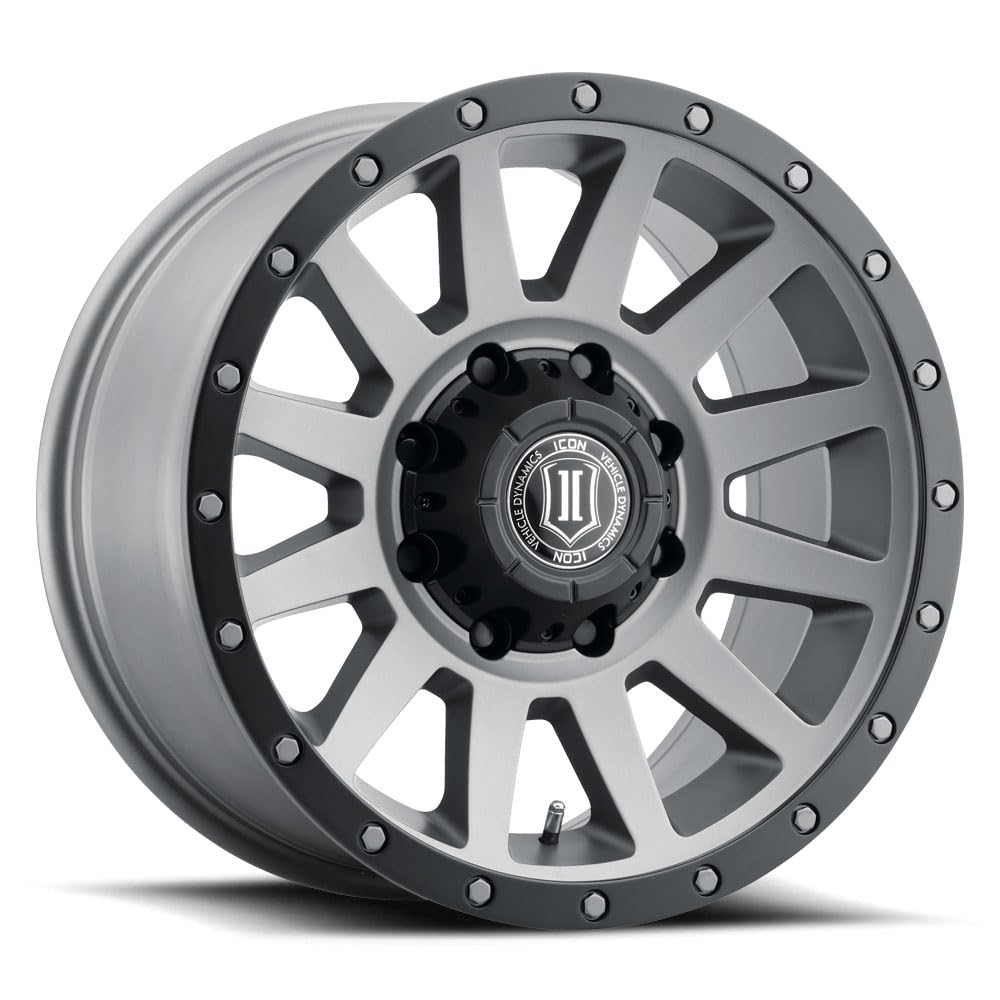 ICON Alloys HD Compression, Titanium, 18 x 9/8 x 6.5, 12mm Offset, 5.5" BS, 2018908055TT