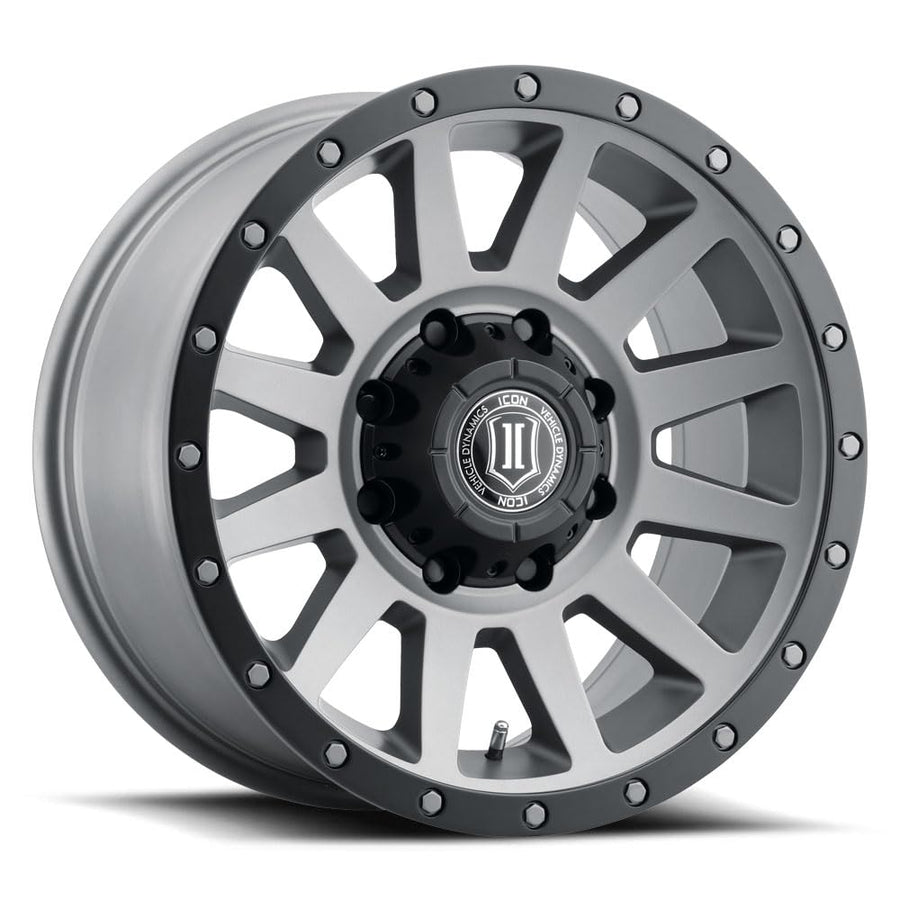 ICON Alloys HD Compression, Titanium, 18 x 9/8 x 6.5, 12mm Offset, 5.5" BS, 2018908055TT