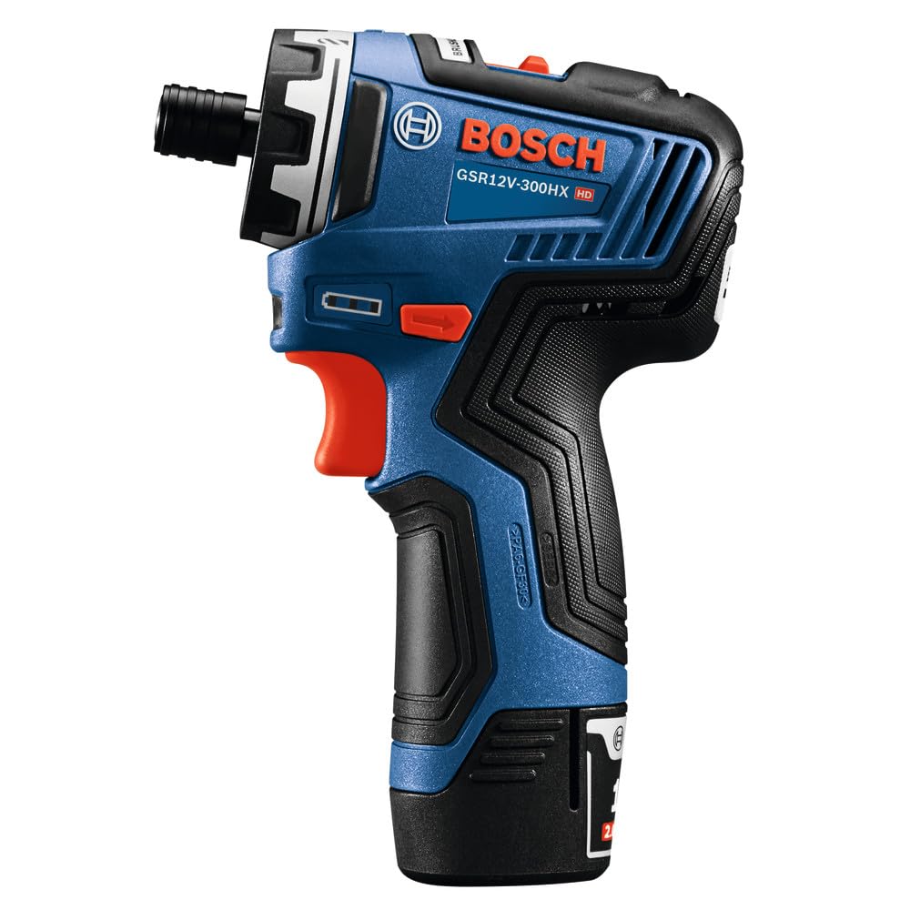 12V Max Bosch GSR12V-300HXN Brushless 1/4 In. Hex Two-Speed Screwdriver (Bare Tool)