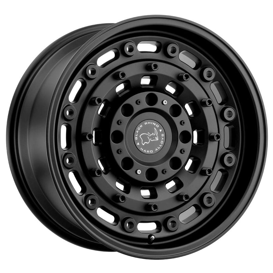 ARSENAL Black Rhino Hard Alloys 16X8, 6X120/5.5, 4.11, -10mm TEXTURED MATTE BLACK - 1680ARS-00078M78
