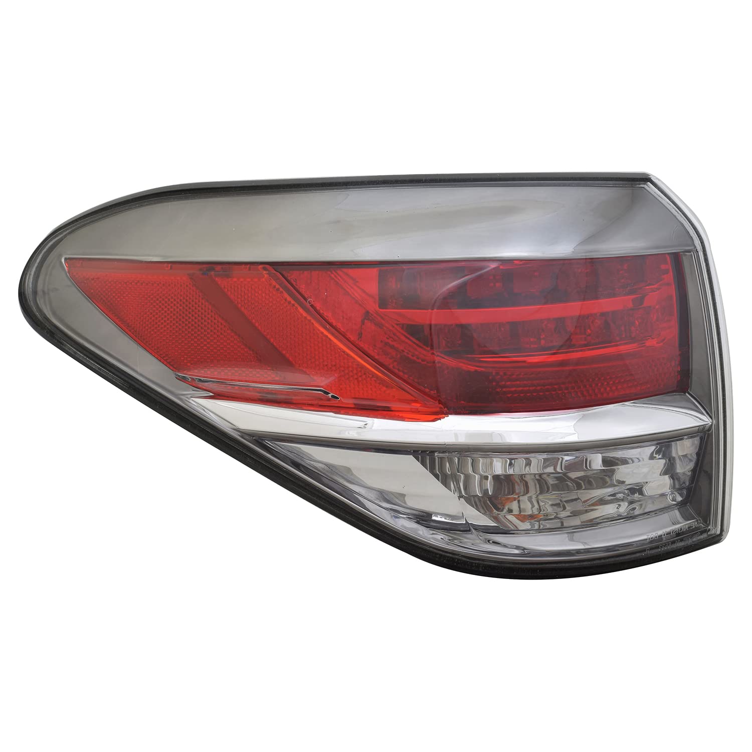Left TYC Tail Light Assembly Compatible with 2013-2015 Lexus RX350