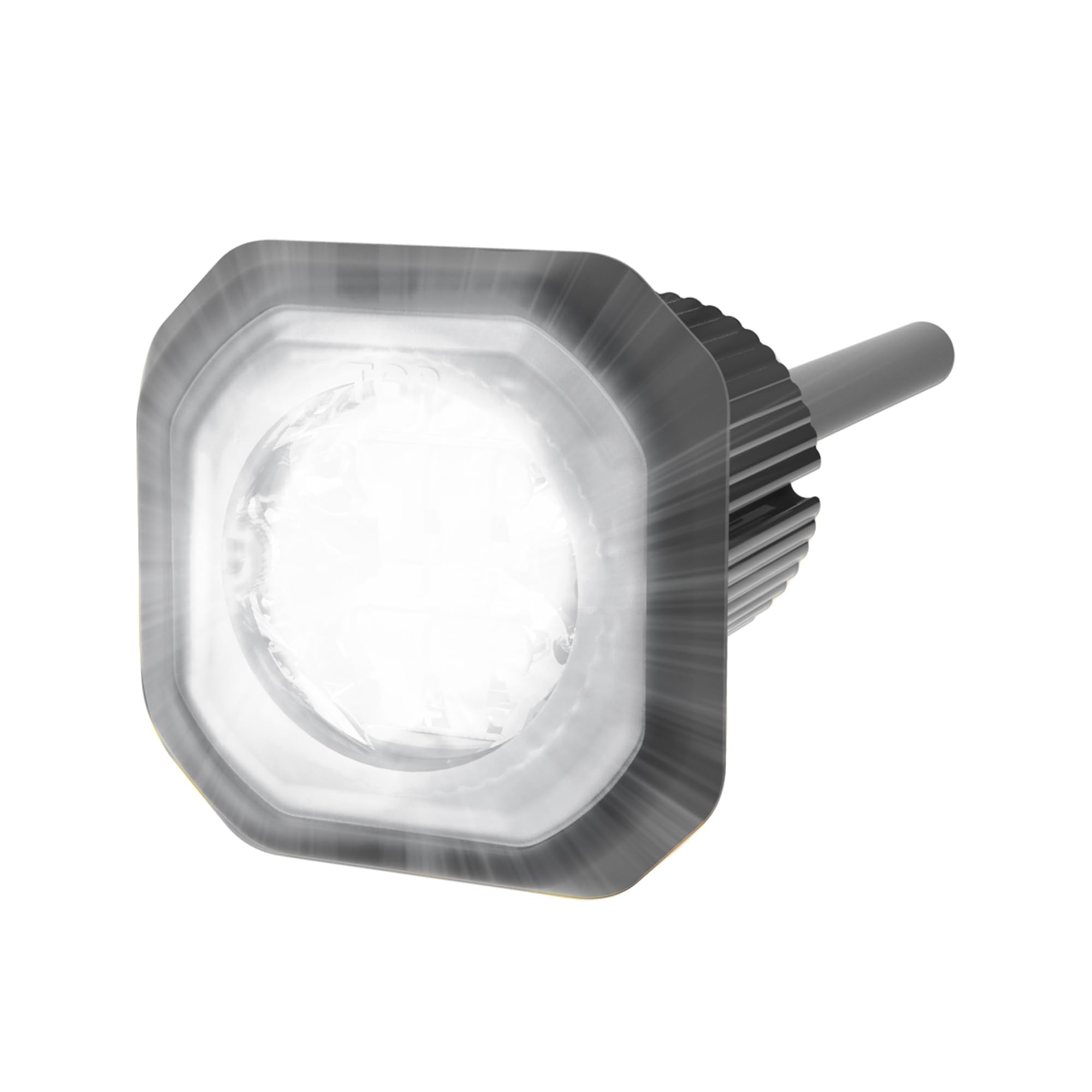 ECCO High-Intensity Directional LEDs Amber White LED 0.6 amps 12V 24V 69 flash patterns Waterproof Warning Light Construction Caution Lights for Truck off Road car Commercial Vehicles, 5 Year Warranty