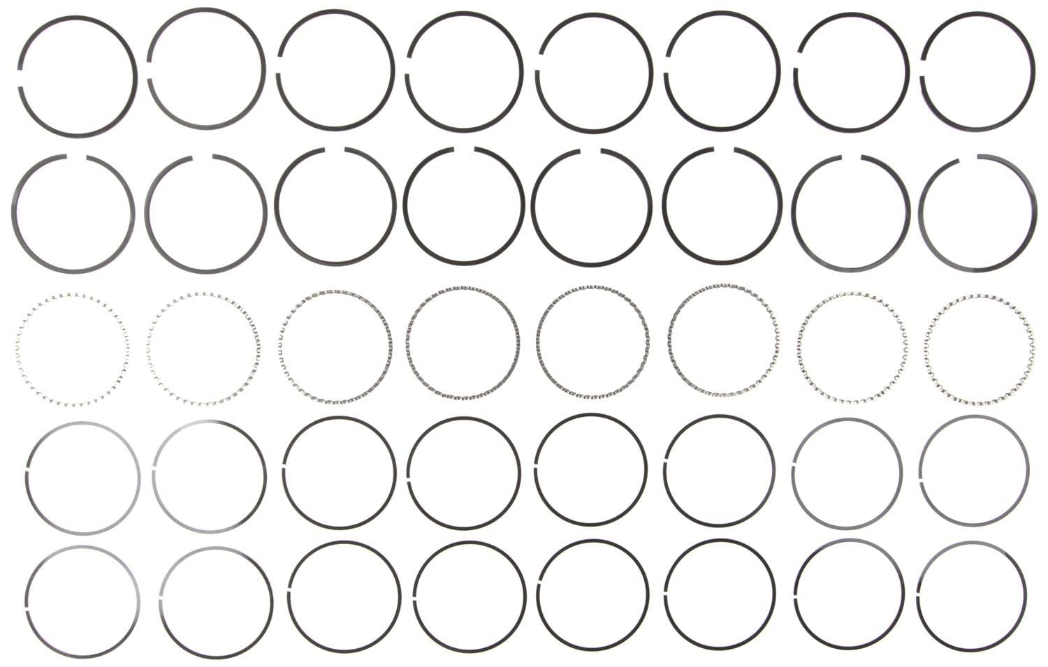 Mahle Rings 50784CP.030 Buick 400 Eng 1978 Olds 400 Eng 1975 Pontiac 428 Eng 67-81 Plain