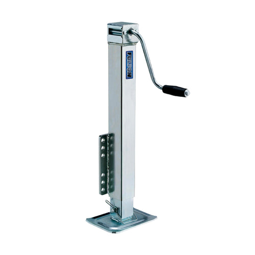 Fulton Trailer Tongue Jack HD50000101 Bolt-On with Drop Leg - 5000 lb. Weight Capacity, Beige