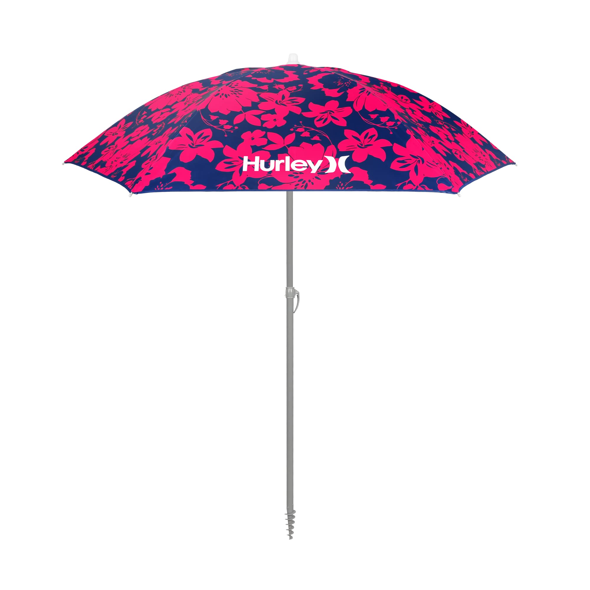 Hurley Shade Umbrella UMB7HRKONV, 7 ft, Navy