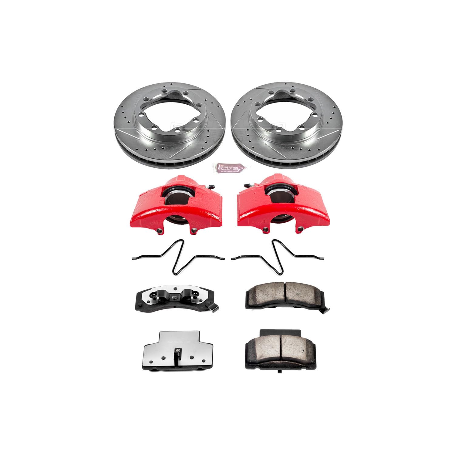 Power Stop Front KC1992-36 Z36 Truck and Tow Brake Kit with Calipers