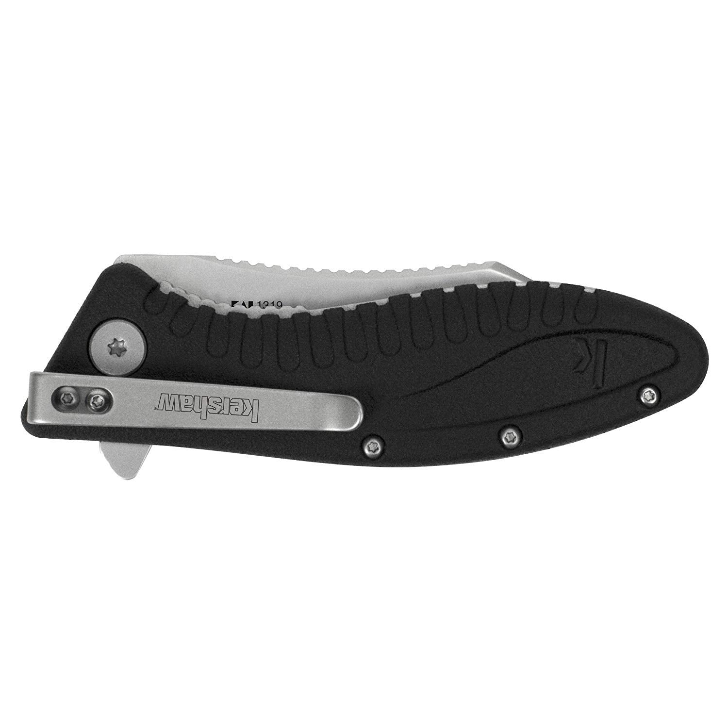 Grinder Kershaw Assisted Opening Flipper Knife (3.25" Bead Blast) 1319