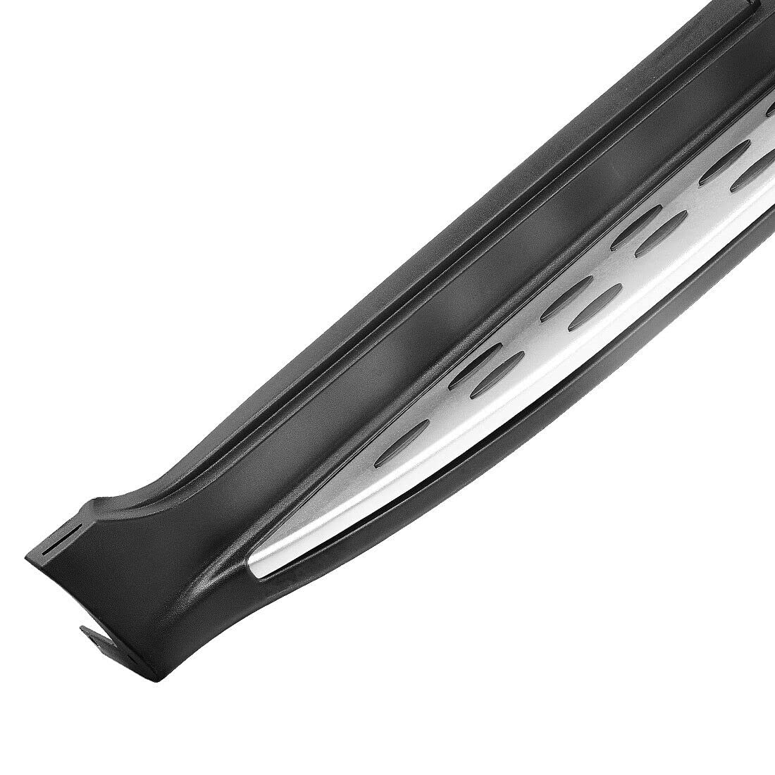 OEM Replica Black Running Boards Compatible with 18-20 GLC350e|GLC63 AMG|GLC63 AMG S|17-18 GLC300|GLC300|17-20 GLC43 AMG-RMWX253