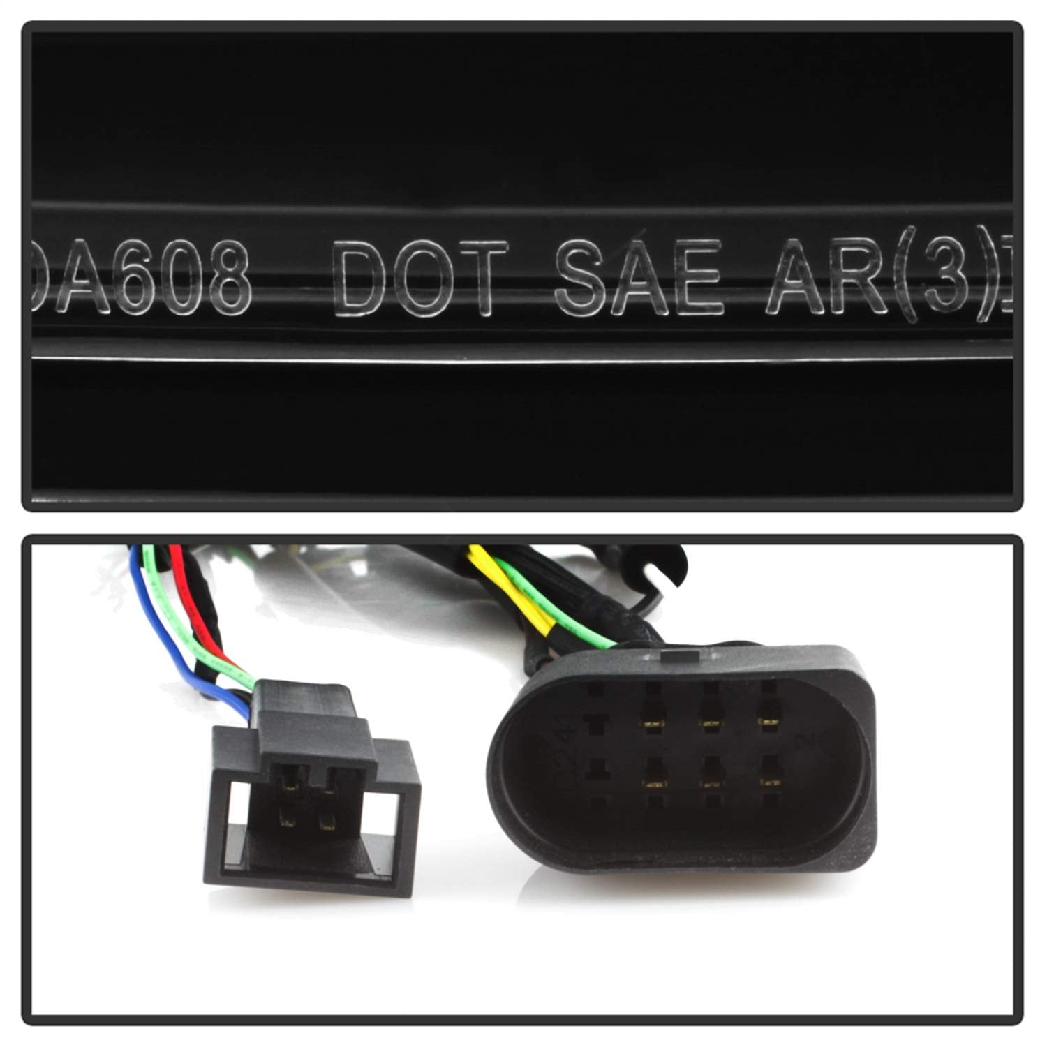 LED Tail Lights Spyder (ALT-YD-AA609-LED-BK)